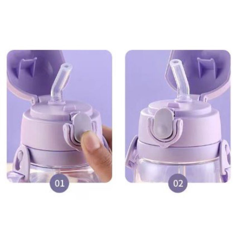 Botol Disney/Botol minum Disney 2 in1