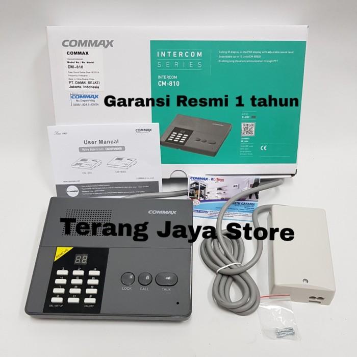 Terlaris Intercom Commax Cm-810 Intercom Wireless Commax Cm810