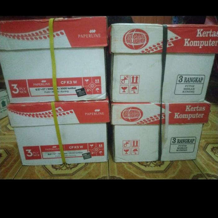 

kertas komputer continuous form 3ply 9,5x11 Paperline