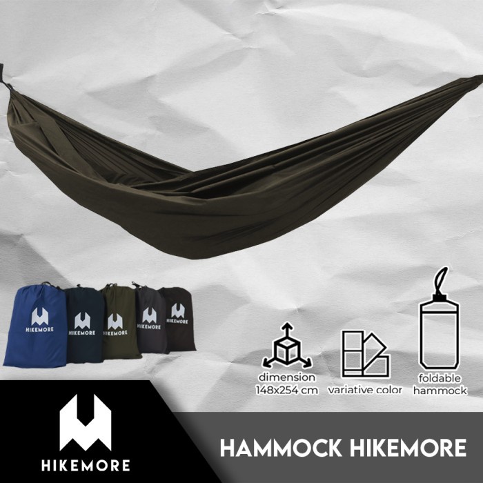 Hammock Bagus Santai Dewasa Tebal Best Seller Kokoh D9G9 Murah Outdoor Lipat Kuat Mendaki Portable T