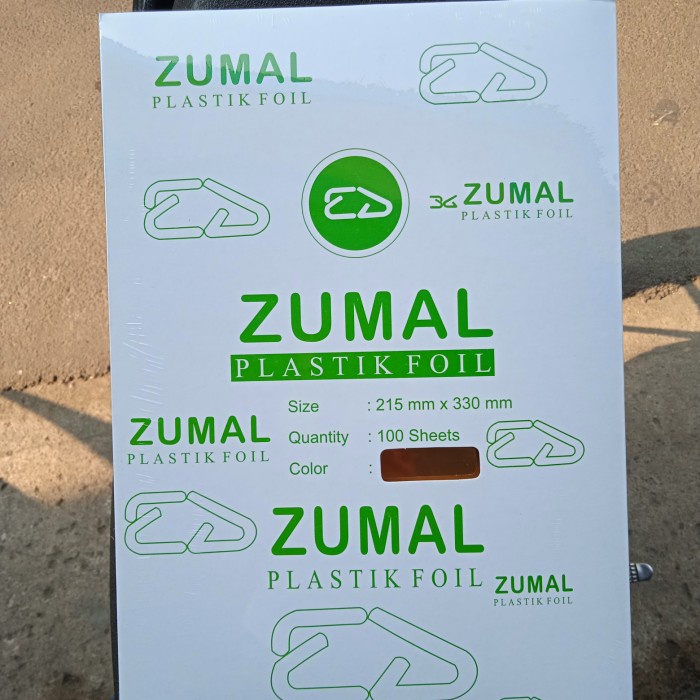 

Plastik Foil Warna Emas Zumal
