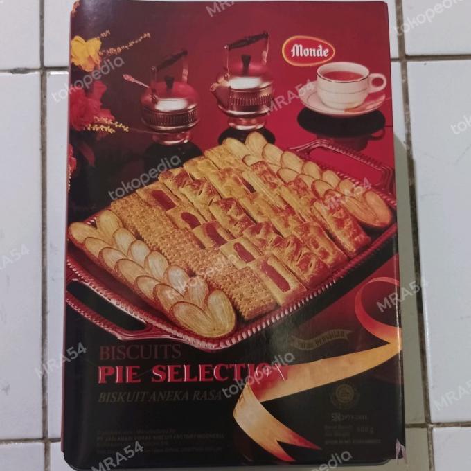 

KUE KALENG SALE - MONDE PIE SELECTION 800GRAM MURAH | KUE KALENG | BISKUIT KALENG EL09I09A82L