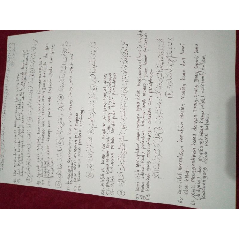 jasa tulis tangan Arab