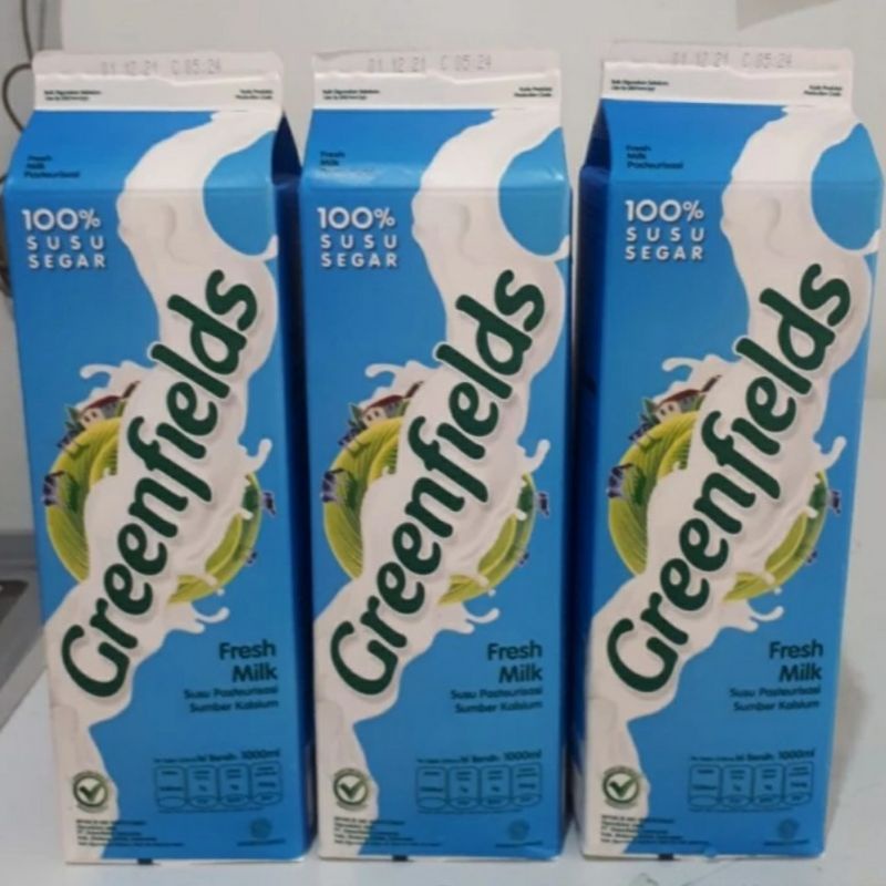 

Greenfields 1 karton (12pc) Susu Segar Pasteurisasi | Fresh Milk