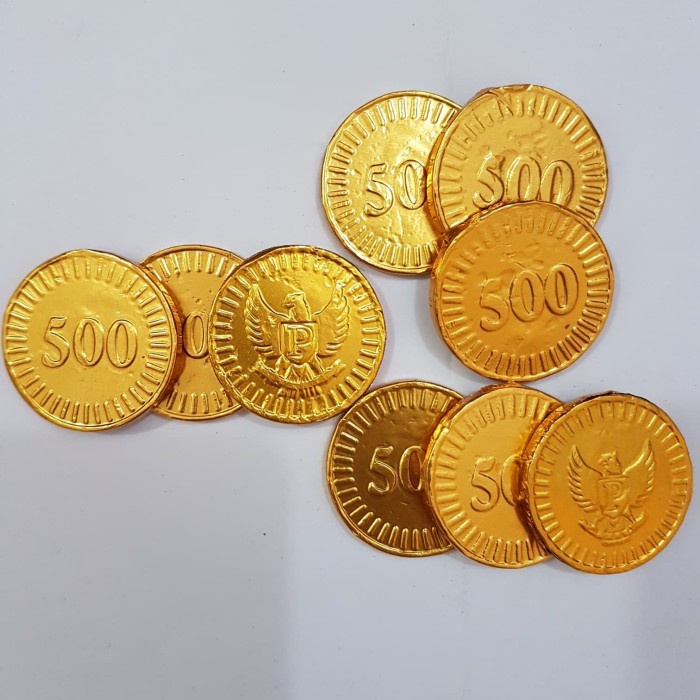 

500Gr Permen Cokelat Coin 500/ Permen Cokelat Batangan