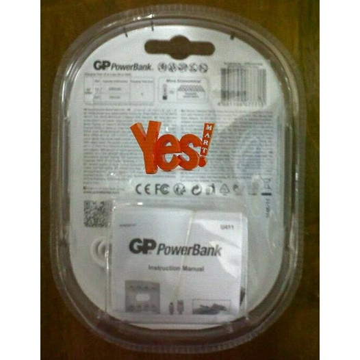 Charger Usb + 4 Battery Aa 2600Mah Gp Rechargeable