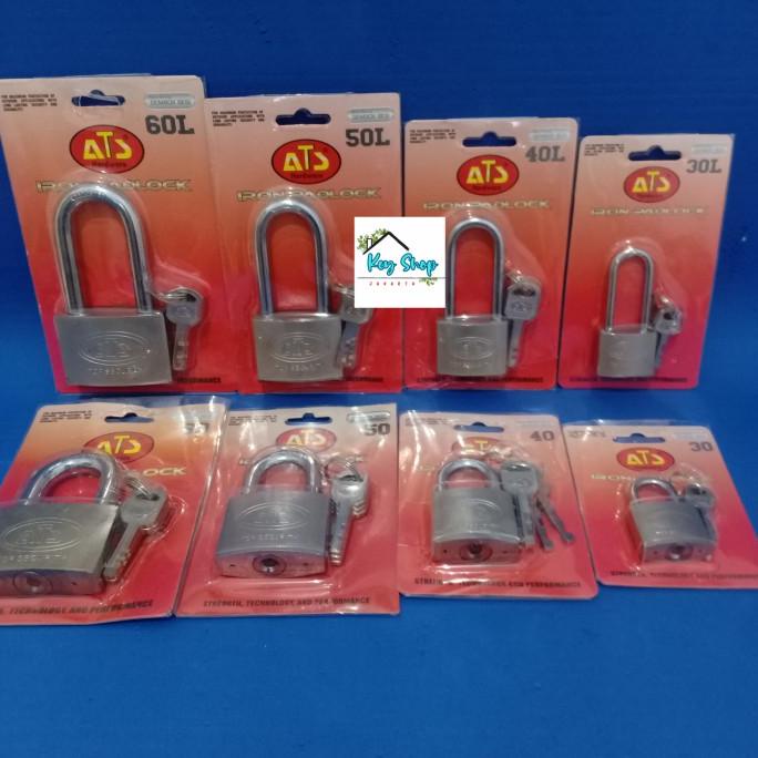 Gembok Pagar Leher Panjang 50mm Gembok Pintu 50mm Gembok ATS 50mm