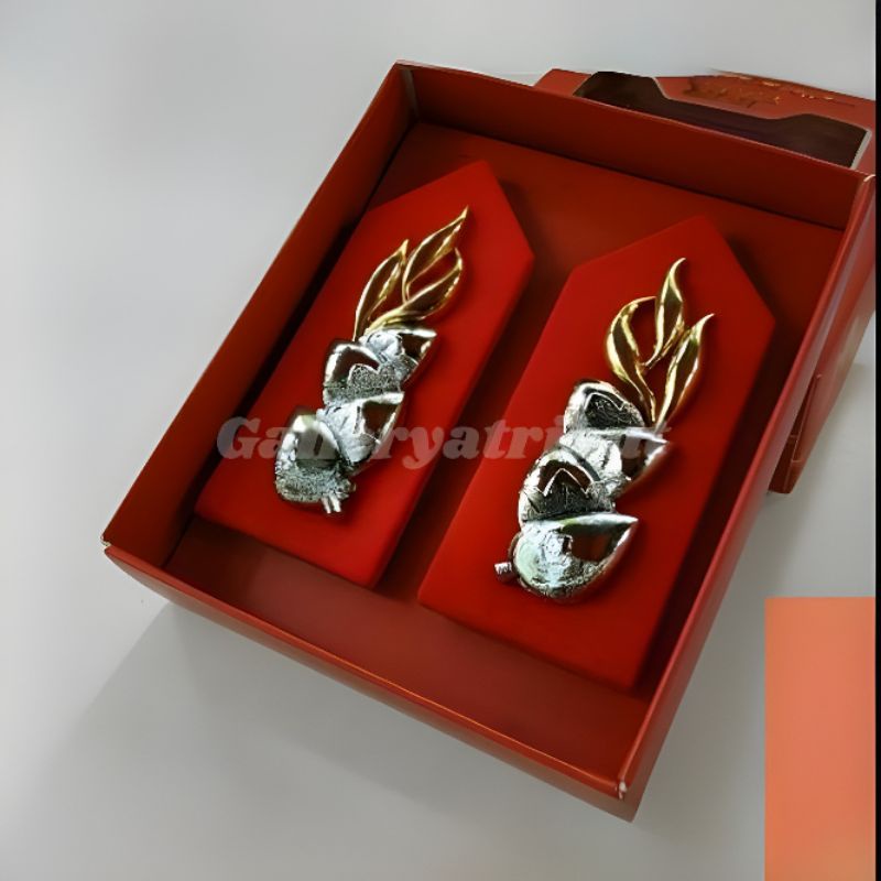 monogram Pati pul kain polri polisi' jendral