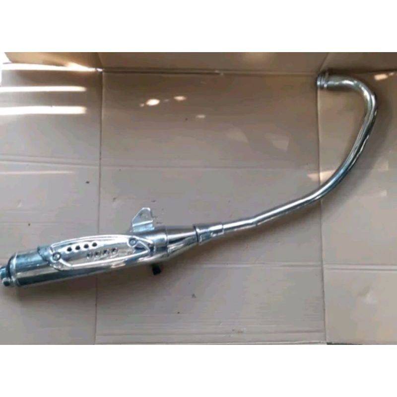 Kenalpot knalpot standar Suzuki Thunder 125 original seken copotan