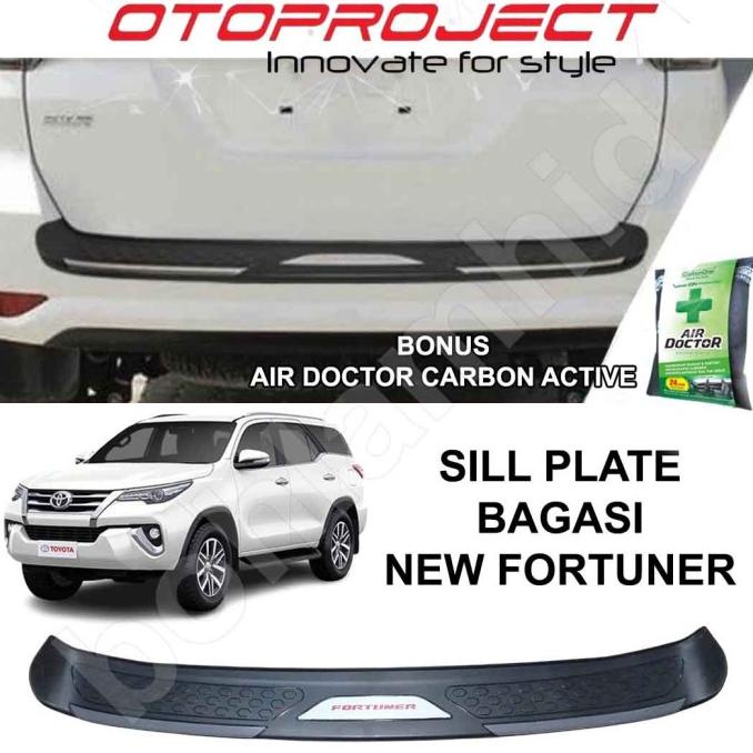 Sill Plate Bagasi NEW FORTUNER Otoproject Rear Door SillPlate Sensor