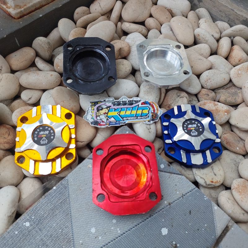 Tutup silinder head honda bebek supra grand legenda prima star impressa Tutup cover kop head silinder cilinder honda grand supra prima impressa star legenda bahan almunium warna lengkap