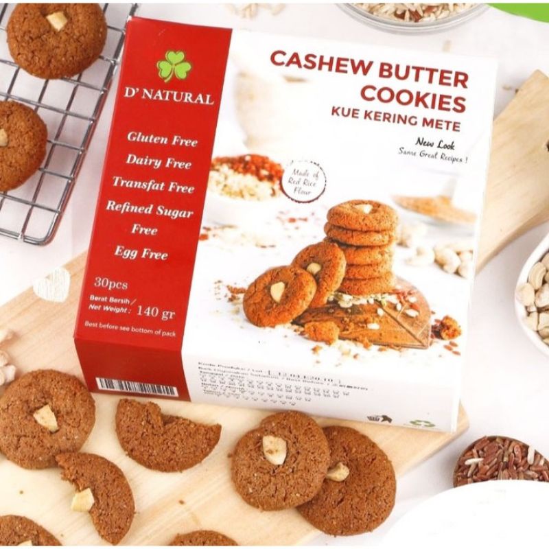 

cashew butter cookies kue kering mete 140gr