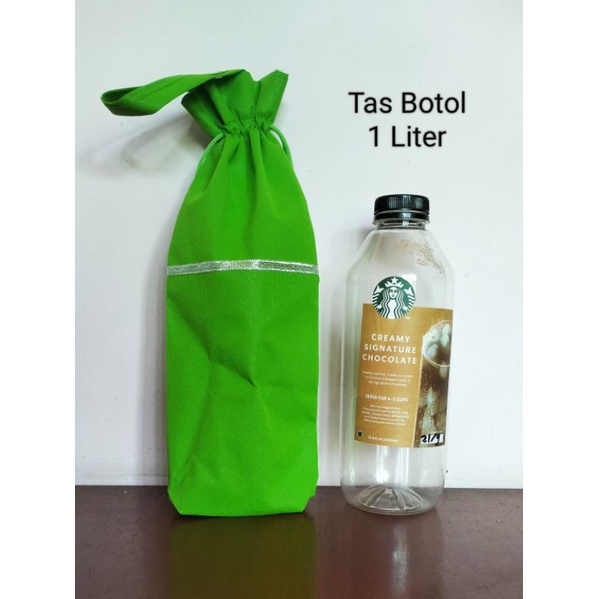 Tas Spounbond Toples Tabung 600 ml 800 ml Idul Fitri Tas Snack Camilan Anak Lebaran