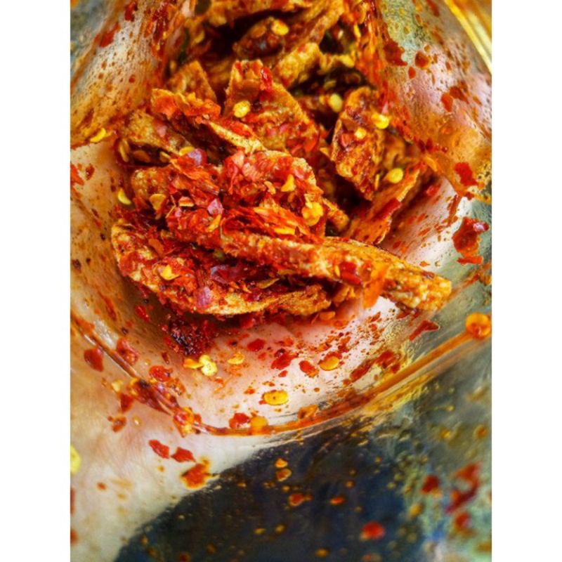 

basreng pedas daun jeruk basreng basreng enak basreng gurih basreng bandung cemilan pedas cemilan isi 100gram