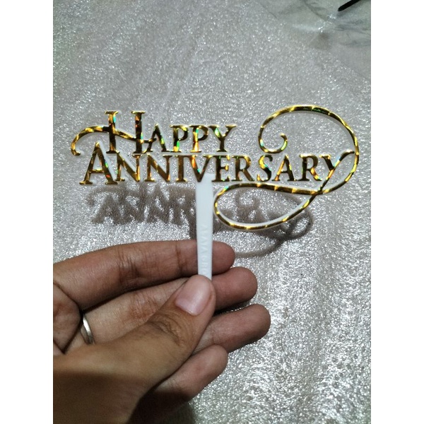 topper kue anniversary