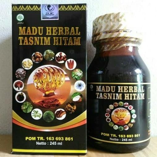 Madu Herbal Tasnim Hitam Multi Manfaat 17in1 - Madu Hitam Plus 17in1 lge10