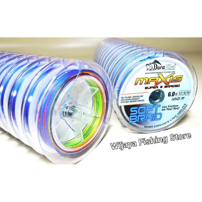 Senar Pancing PE Duraking Maxis X8 100 meter connecting
