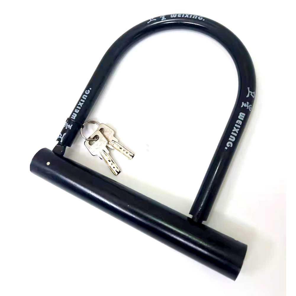 WEIXING Licheng U-Lock Gembok Sepeda Anti Maling Bike Lock C-1222