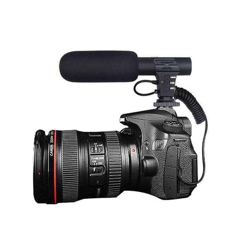 TaffSTUDIO Shotgun Microphone untuk DSLR IC-05
