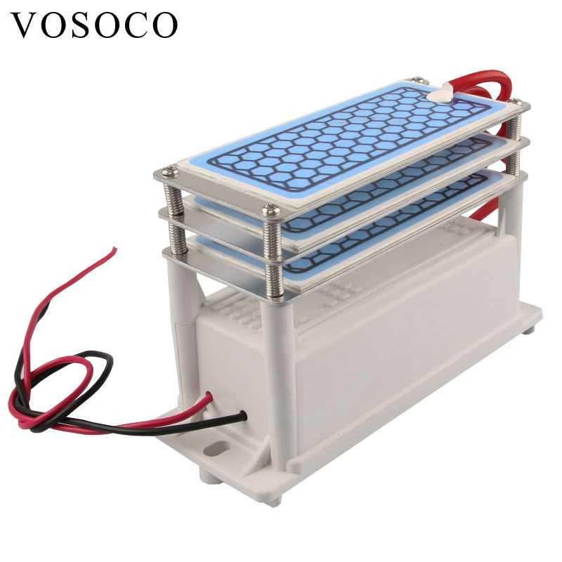 VOSOCO Ozonizer DIY Ozone Generator Portable Air Purifier 15g/h VOS15 Air Purifier Ruangan Air Purifier Portable Air Purifier Mobil Purifier Ruangan Car Air Purifier Purifier Portable