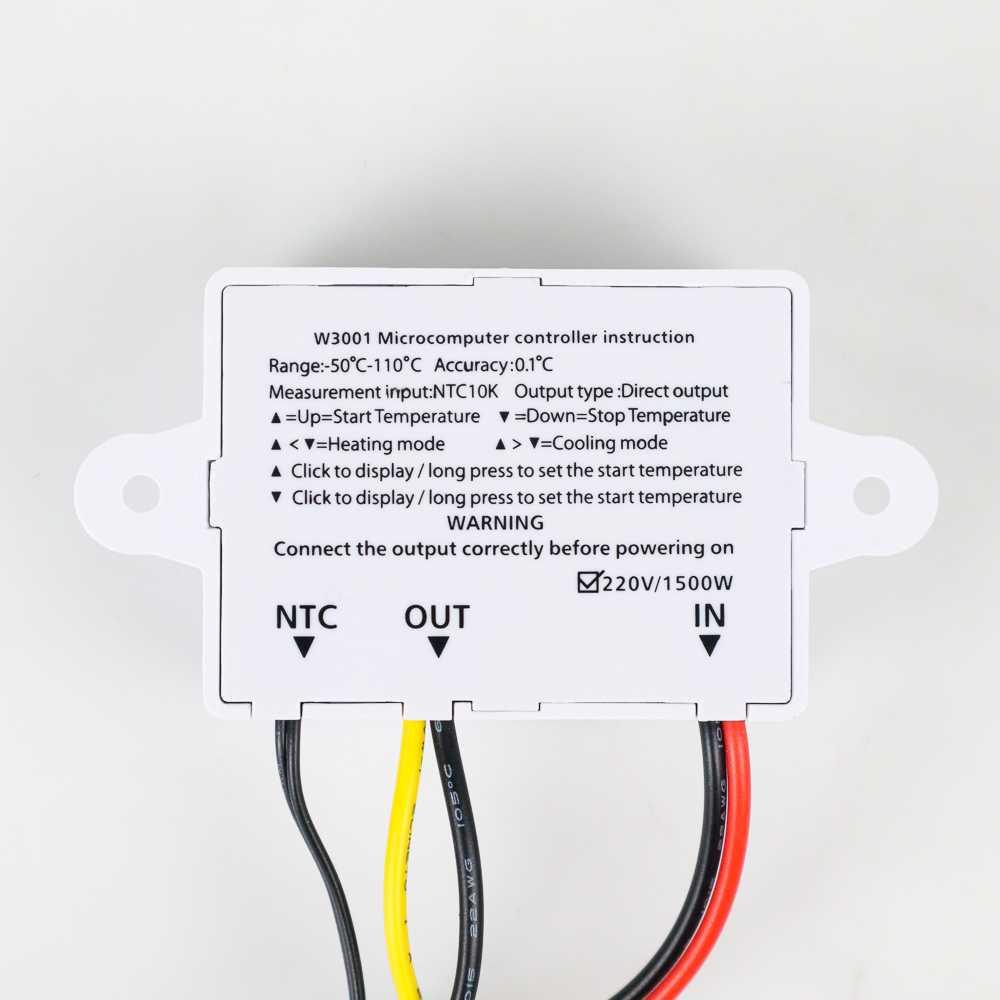 Taffware Digital Temperature Control Thermostat 12V - XH-W3001