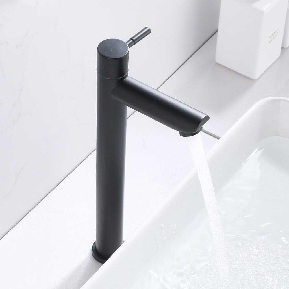 VEMUSE Keran Air Bathroom Single Cold Faucet Stainless Steel B132