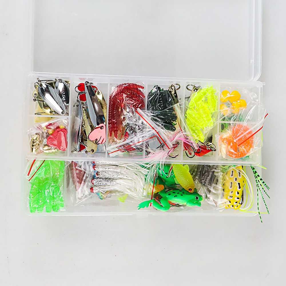 LIXADA Umpan Pancing Ikan Set Fishing Bait Kit DW250 Umpan Casting Soft Frog Umpan Casting Gabus Toman Spiner Pancing Set Pancing Ikan Umpan Pancing Adunmancing Umpan Ikan Mas Apollo Pancing Casting Umpan Ikan Umpan Casting Toman Umpan Toman Casting