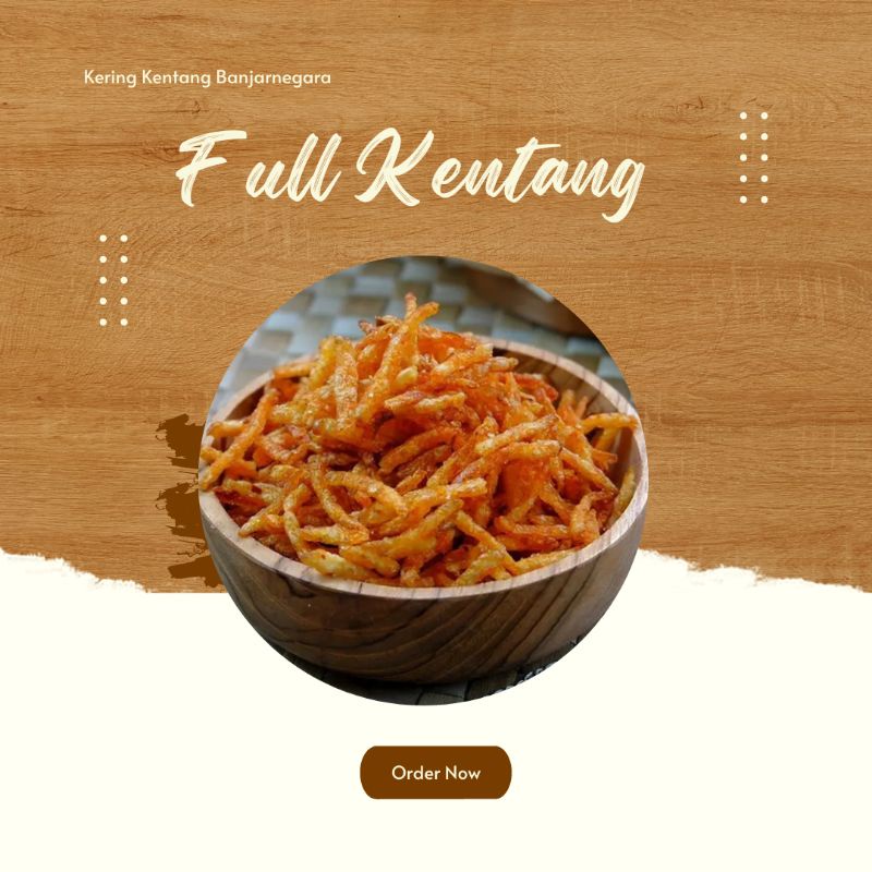 

KEKEBA - Kering Kentang Banjarnegara Non Msg dan Non Pengawet (Full Kentang) 250gr