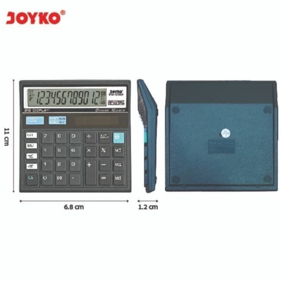 

Kalkulator JOYKO DTC 1313CH - Calculator Check Correct Bisa Cek Ulang