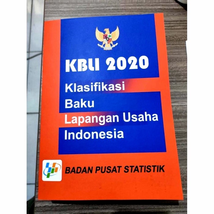 Gend Promo - Buku Kbli 2020 New Klasifikasi Baku Lapangan Usaha Indonesia -
