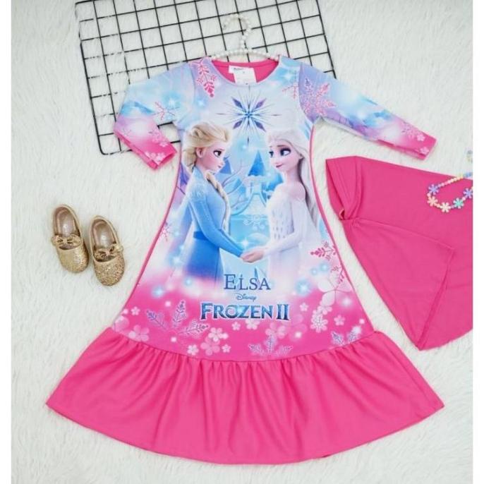 BAJU LEBARAN ANAK DIBELI (1-12TH)GAMIS BAJU LEBARAN ANAK REMAJA PEREMPUAN EL09I09A82L