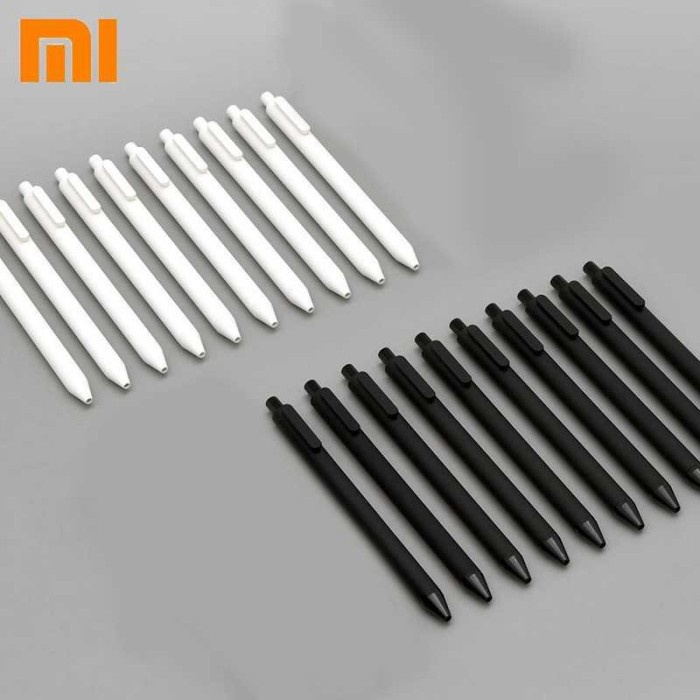 

Xiaomi Mijia Kacogreen Signing Gel Ink Pen Pena Hitam 10 PCS Y3965