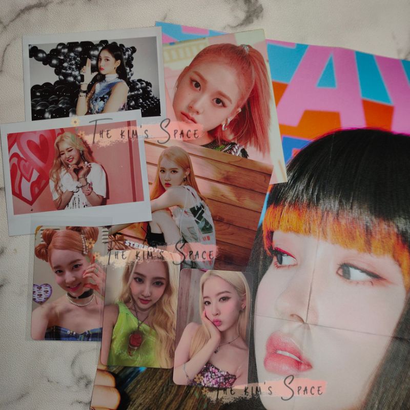 [CLEARANCE SALE] STAYC Staydom Stereotype Young-Luv Sieun J Yoon Photocard Postcard Folding Poster