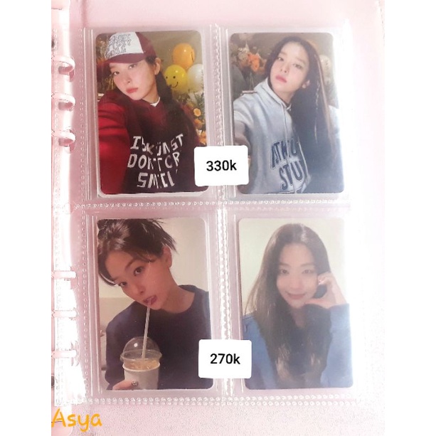 Red Velvet Photocard Pc Seulgi Istkunst Poster Book