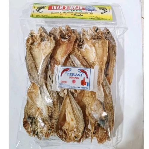 

Ikan Asin 3 Tiga Waja Cap Super 100Gr Oleh Oleh Khas Cirebon