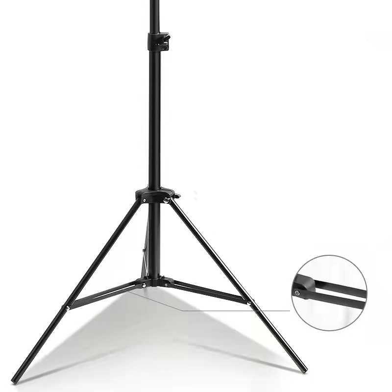 QZSD Portable Tripod Light Stand 1/4 Thread 5 Section 300cm - SN453