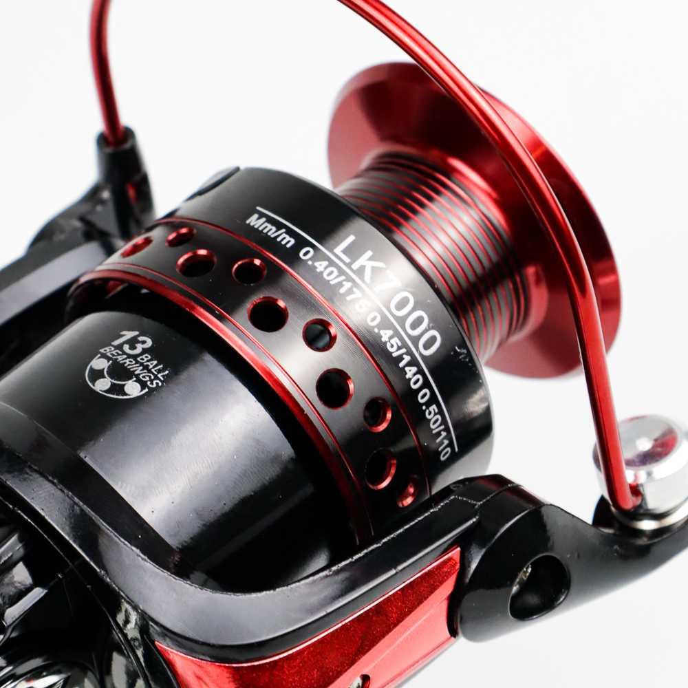 Gold Sharking LK7000 Reel Pancing Spinning 4.7:1 Ball Bearing 13 Pancing Reel Power Handle Ril Pancing Reel Pancing Power Handle Pancing Casting Rell Pancing Power Handle Casting Reel Pancing Mini Reel Casting Reel Baitcasting Real Pancing Power Handle