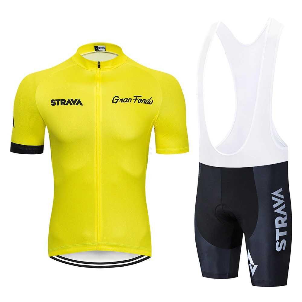 STRAVA Pakaian Olahraga Sepeda Pria Cycling Jersey Gel Padded DBT034 Lengan Panjang Baju Sepeda Pria Jersey Sepeda Lengan Panjang Baju Gowes Baju Sepeda Pria Lengan Panjang Baju Bersepeda Pria Baju Bersepeda Baju Sepeda Pria Set