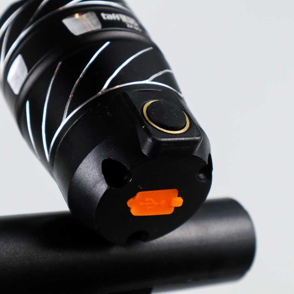 TaffLED Lampu Sepeda LED Chargerable Zoomable Bicycle CREE XML-T6 ZK30