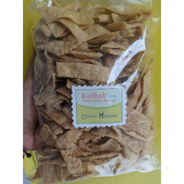 

keripik kulit kebab goreng 1 kg