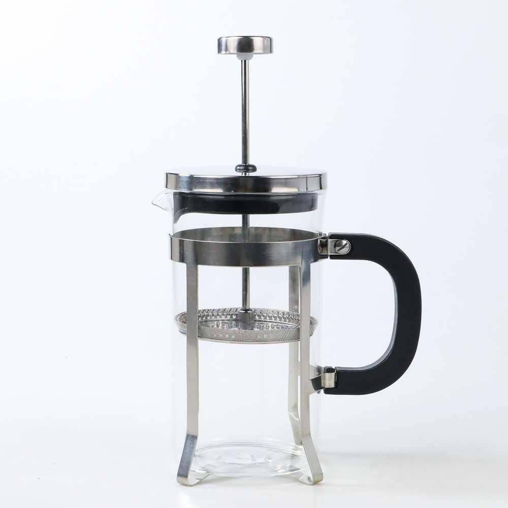 YoLife Glass Kettle French Press Coffee Tea Maker Pot 600ml - YL01