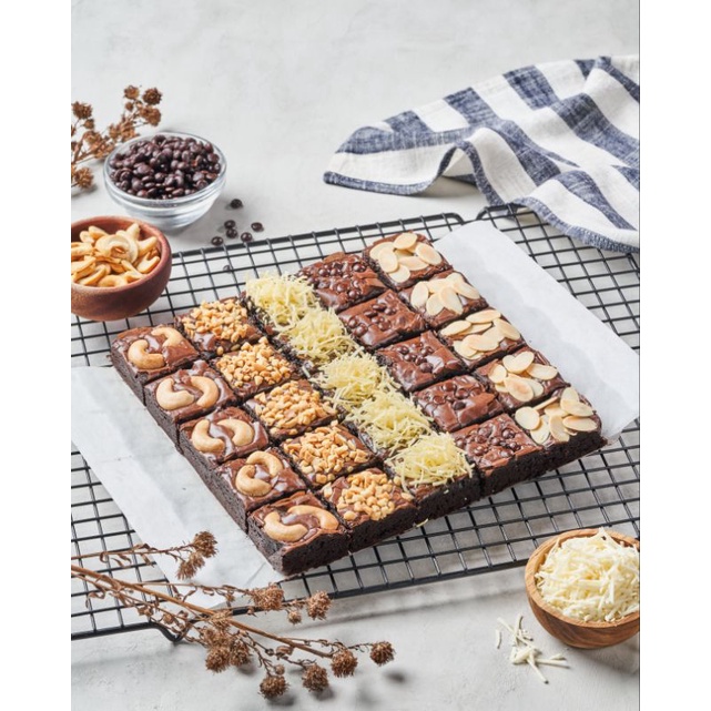 

Brownies Mix Topping [HAMPERS LEBARAN]