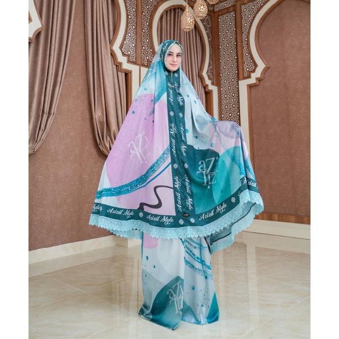 AZIZIL MUKENA PRINTING RENDA