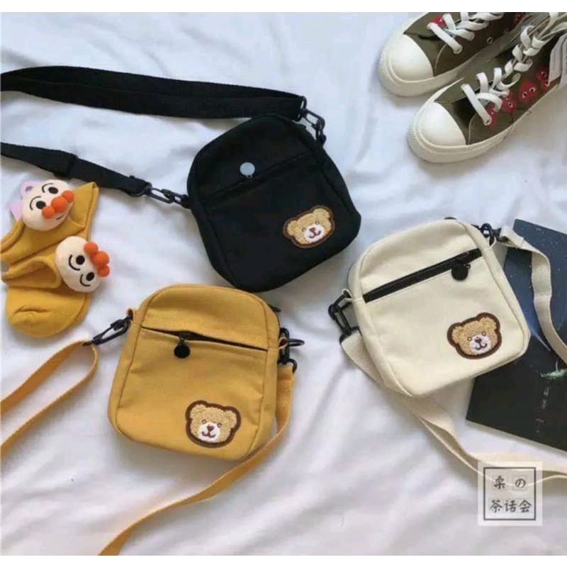 Tas Selempang Beruang Tas Lucu