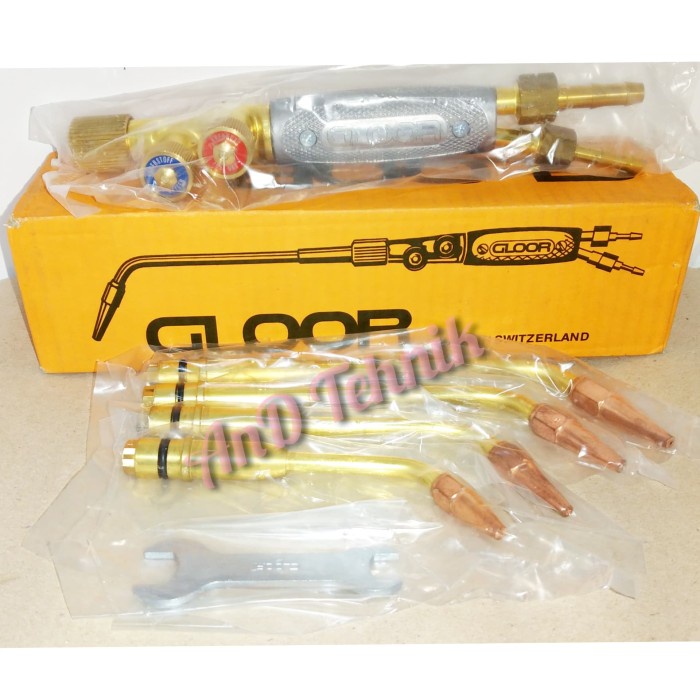 Terlaris Blander Las Gloor Asli / Welding Torch Gloor (Original Switzerland)