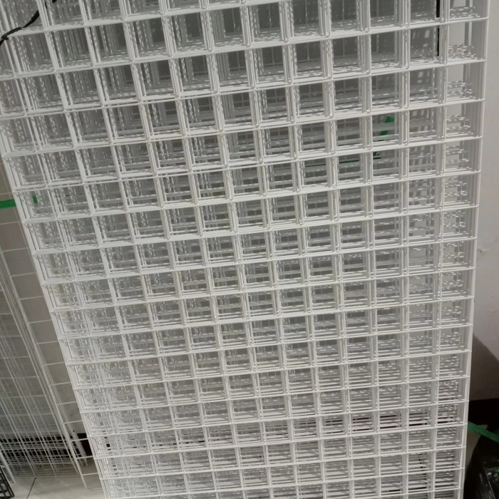 Terlaris Ram Kawat Putih 120X60Cm Tebal 2/3Mm-Rak Display Aksesoris Hp