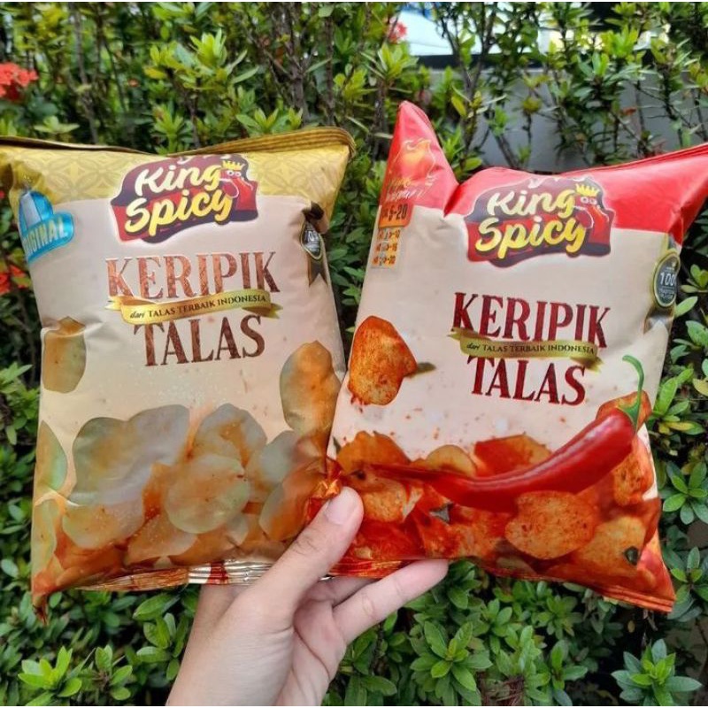 

KERIPIK TALAS KING SPICY