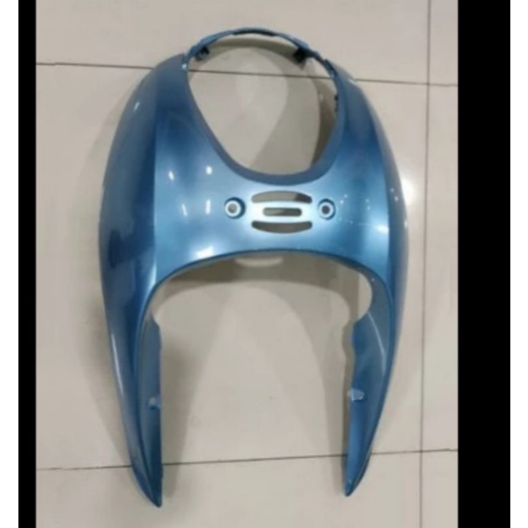 Tameng panel cover lampu depan Scoopy karbu ori ahm