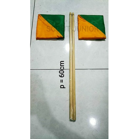 2 STIK SEMAPOR +BENDERA HW | 2 STIK | 2 BENDERA