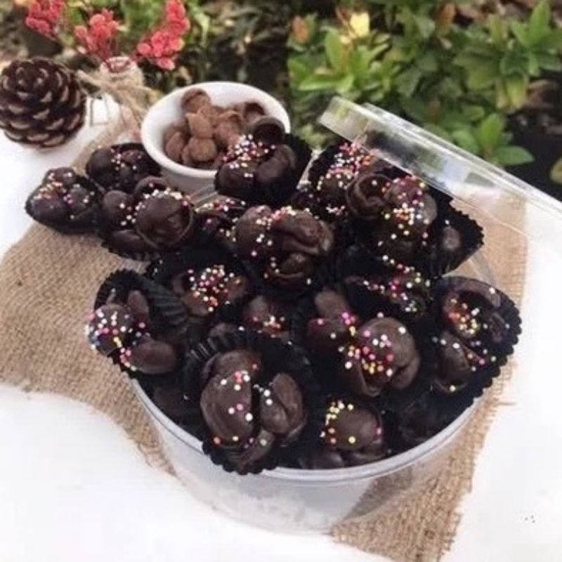 

Kue Koko Crunch Toples / Kue Kering Coklat Koko Crunch